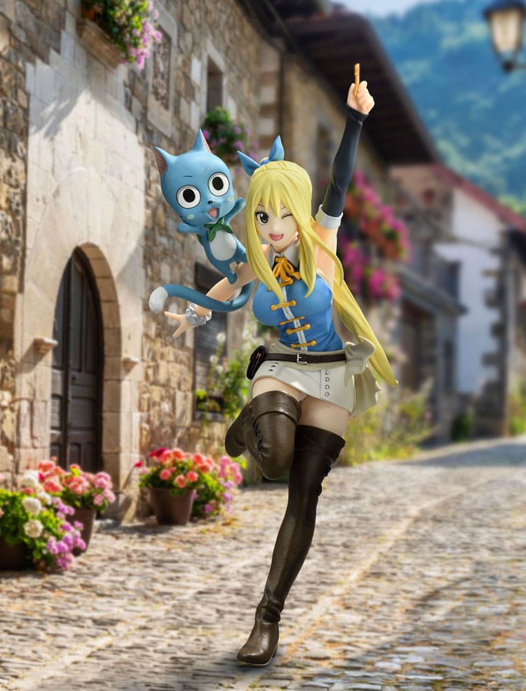 Fairy Tail 1/8 Lucy Heartfilia Wink PVC Statue Ver. 23 cm
